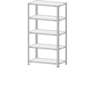 Стеллаж СТФ 1035-2,0