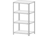 Стеллаж СТФУ 1044-2,0